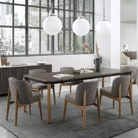 Calligaris abrey wood armchair